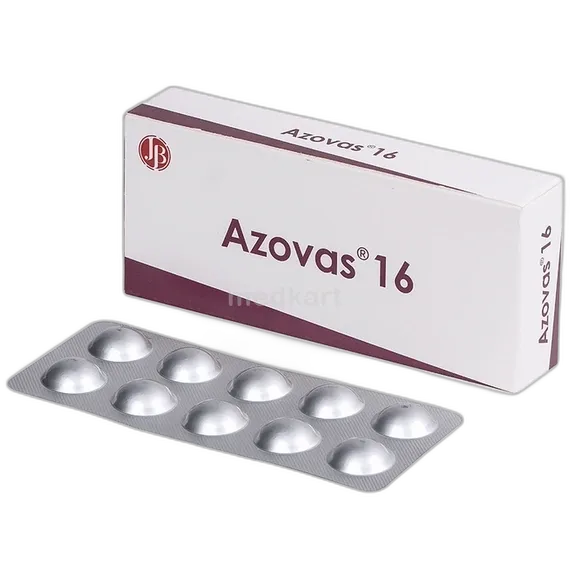 azovas 16mg tablet 10's